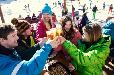 Skihütten und Après Ski